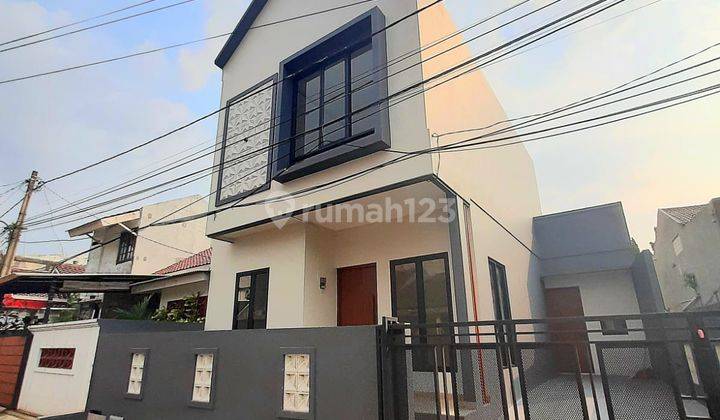 Rumah Baru Design Modern Scandinavian Minimalis Di Ciputat 1