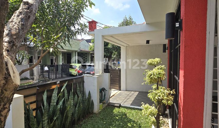 Rumah Fully Furnished Jalan Depan Lebar di Bintaro Jaya Sektor 9