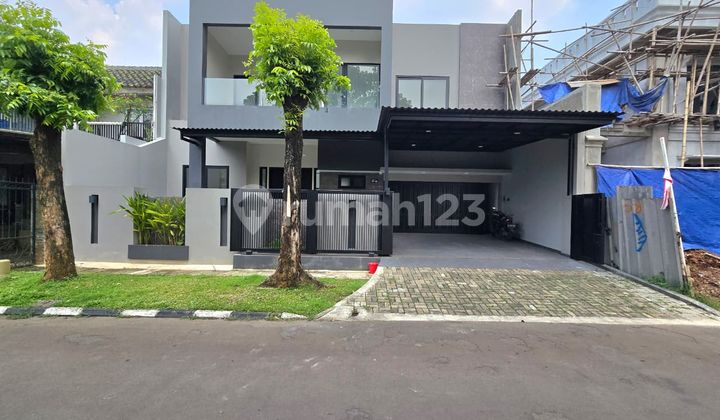 Rumah Baru SHM Minimalis Modern Semi Furnished di Bsd City Rumah Baru SHM Minimalis Modern Semi Furnished di Bsd City