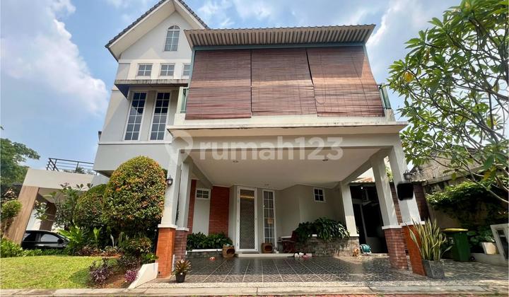 Rumah Fully Furnished Sektor.9 Bintaro Jaya discovery Dekat Tol murah