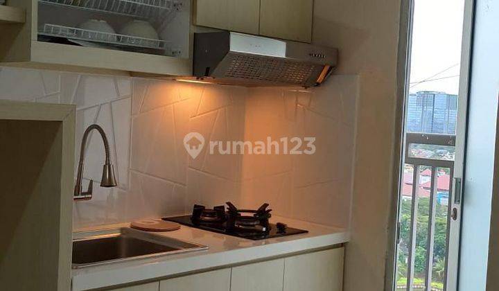 dapur apartemen full furnished green palace