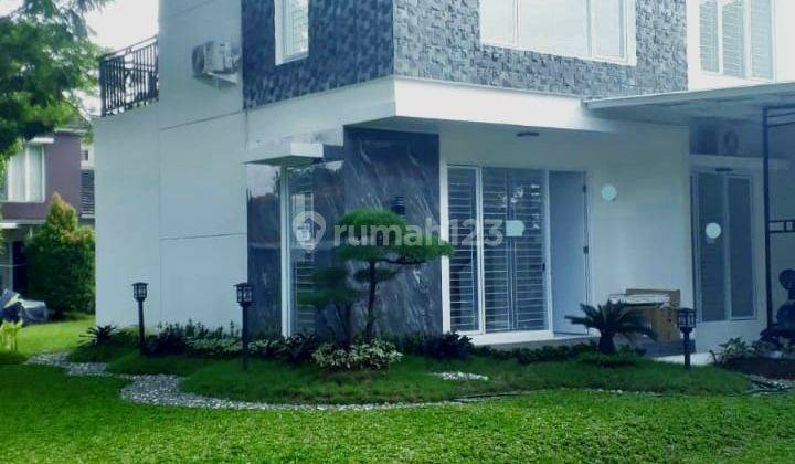 Rumah Pojok Semi Furnished Full Renovasi Graha Raya 1