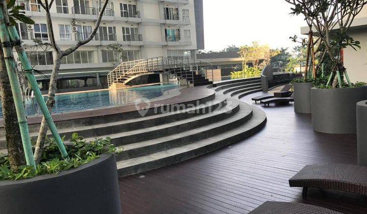 Apartemen Semifurnished Casa De Parco 1 Br Dekat Tol 1