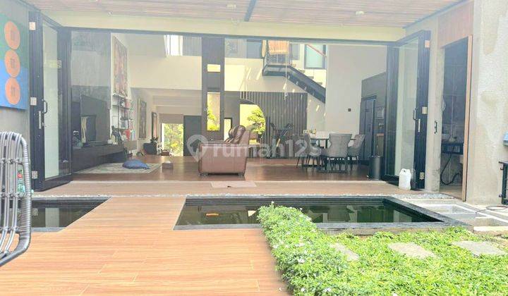 Rumah Cantik Nuansa Villa Lokasi Premium Sektor 7 Bintaro Jaya 1