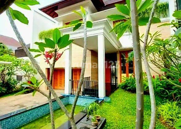 Rumah Baru Mewah, Modern Tropis, Kolam Renang Di Pondok Indah  2