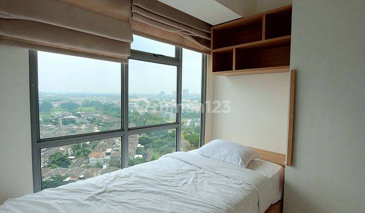 kamar tidur m-town 2 br view bagus