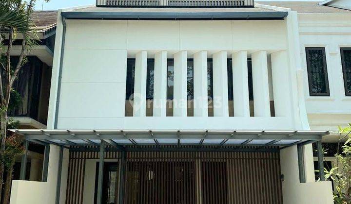 Rumah 3 Lantai Industrial Modern Semi Furnished Di Bintaro 1