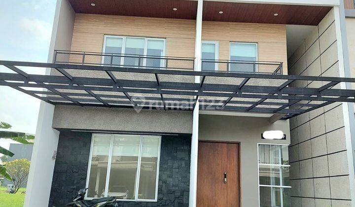 Rumah Full Renovasi Semi Furnished Taman Depan Di Alam Sutera 1