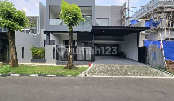 New House Minimalist Modern Design Semi Furnished in BSD City