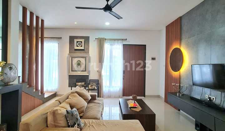 Rumah Furnished Design Modern Di Cluster Bintaro Jaya Sektor 9 2