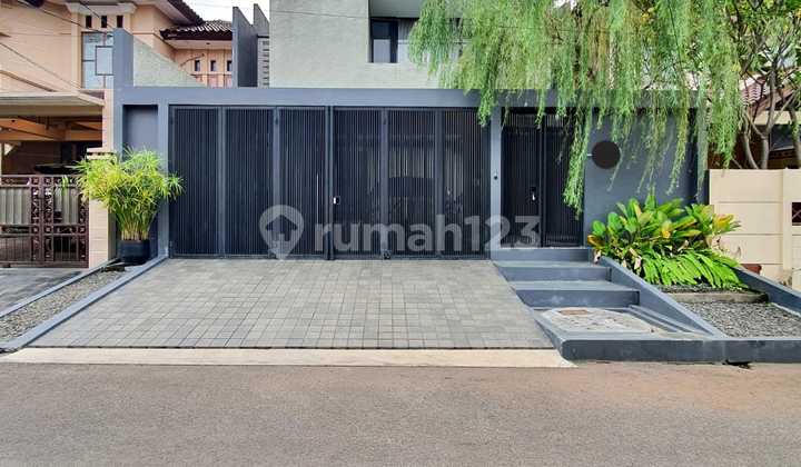 Secondary House with Semi-Furnished Rooftop in Bintaro