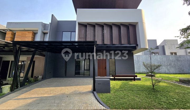 Rumah Baru Contemporary Tropical Design Dalam Cluster Di Bsd