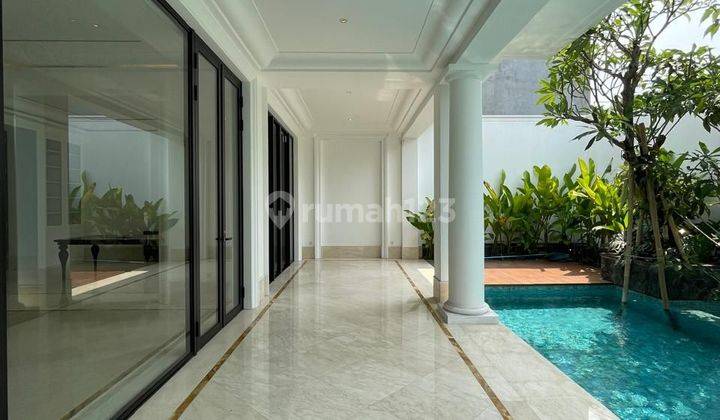 Rumah Baru Design American Classic Modern Di Kebayoran Baru 2