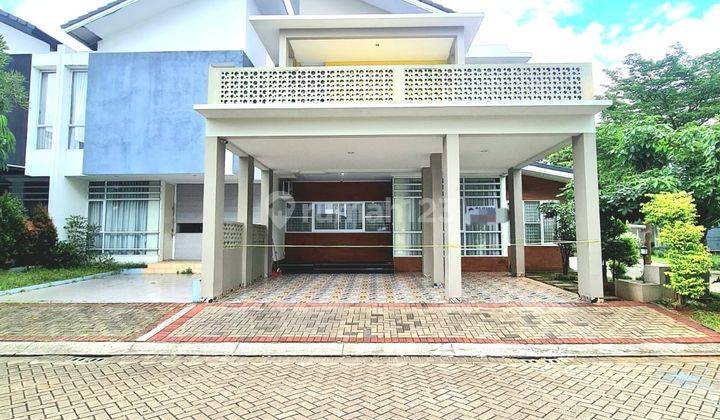 Rumah Hoek Balkon Luas Dalam Cluster Premium Di Bintaro Jaya 1