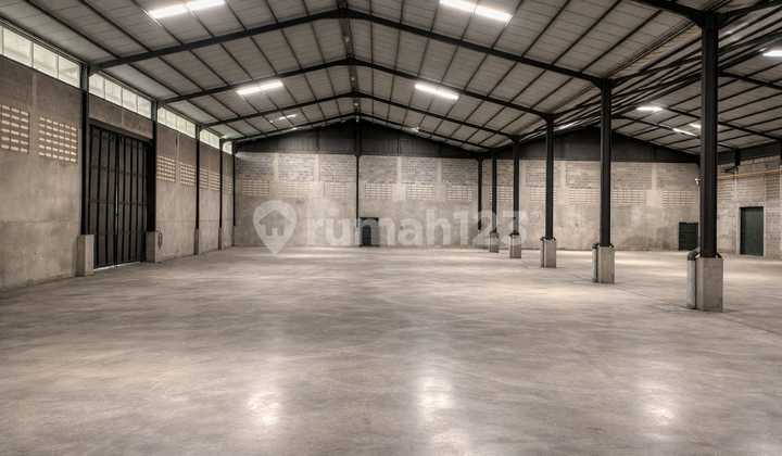 Gudang Disewa Pinggir Jalan Raya Balaraja Barat Dekat Akses Toll