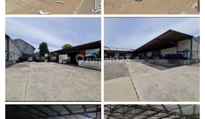 Ruang usaha tanah dan Gudang  1
