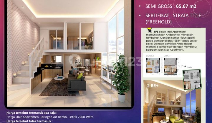 Apartemen 2 Bedroom Icon Apartemen Gresik 2
