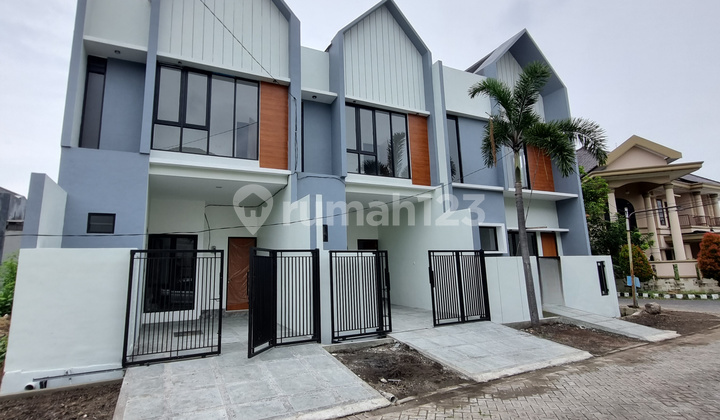 For Sale New Scandinavian Minimalist House in Prapen Indah, Near Tenggilis, Jemursari, Jemur Andayani