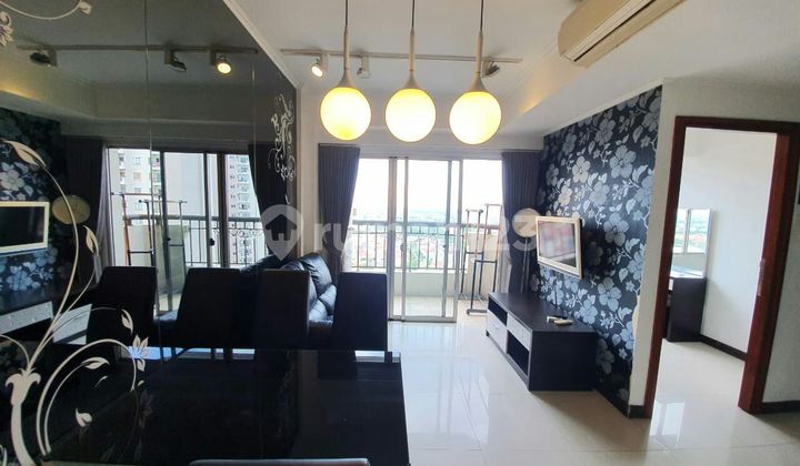 For Rent Waterplace Apartment 2BR converted to 1BR, near Graha Bukit Darmo, Lontar, Villa Bukit Regency, Pakuwon Indah, Unesa, Graha Famili, Pakuwon Mall, National Hospital. 2