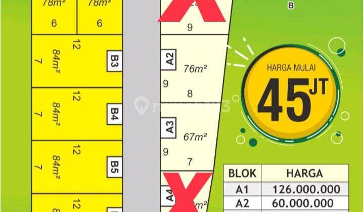 Tanah dijual di malang dekat pasar besar gondanglegi  2