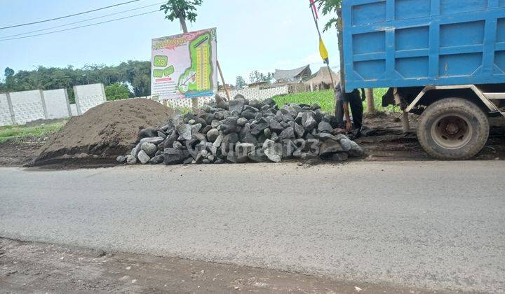 Tanah dijual di malang depan pas SMP N 1 poncokusumo 1