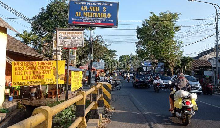 Tanah pinggir Jalan raya dijual di Malang sebelah ponpes an Nur 2 2