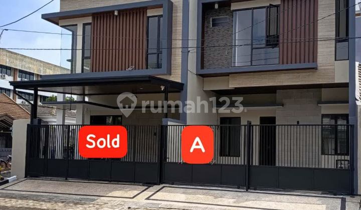 Ca914 Dijual Rumah Baru Minimalis Siap Huni SHM di Klampis Anom Surabaya Timur 1