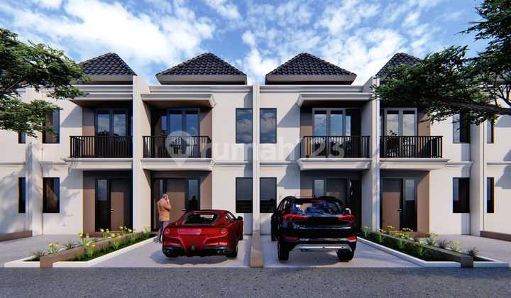 Modern Classic Luxury Cluster with Free Red Brick Canopy in Cibubur 1