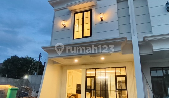 Town House Design American Classic Mewah Bekasi Selatan