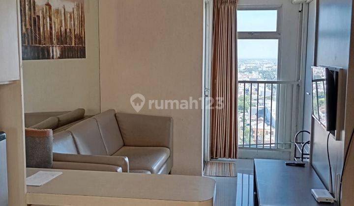 Sewa Apartemen Gunawangsa Merr 2 Kamar Tidur Bagus Furnished Dekat Stikom , Ubaya , Uph Dan Perumahan Nirwana Executive