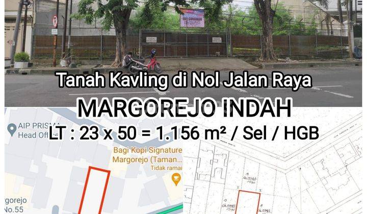 Termurah di Raya Margomulyo indah turun  harga hingga   2 M 1