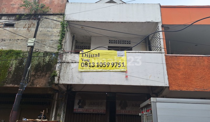 Ruko 2.5 Lantai Jl Lawang Seketeng Bogor Lokasi Dekat Pasar