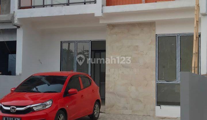 Rumah 2 Lantai Baru di Jalan Akses Tol Cimanggis Free Biaya 1