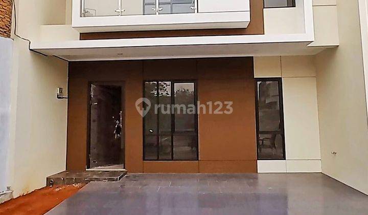 Rumah di Jalan Ambarapura Kodau 2 Lantai SHM Baru Free Biaya 1