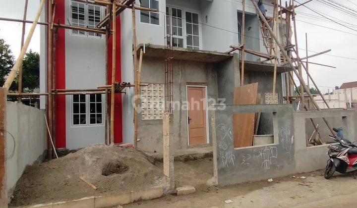 Rumah di Jalan Raya Hankam 2 Lantai SHM Baru Free Biaya DP 15Juta 2