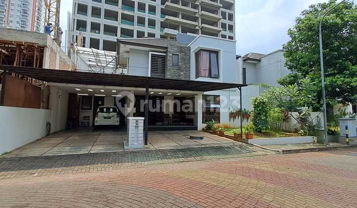 Rumah Sewa Full Furnished Dalam Cluster Besar di Fatmawati Selangkah ke One Belpark dan MRT Fatmawati