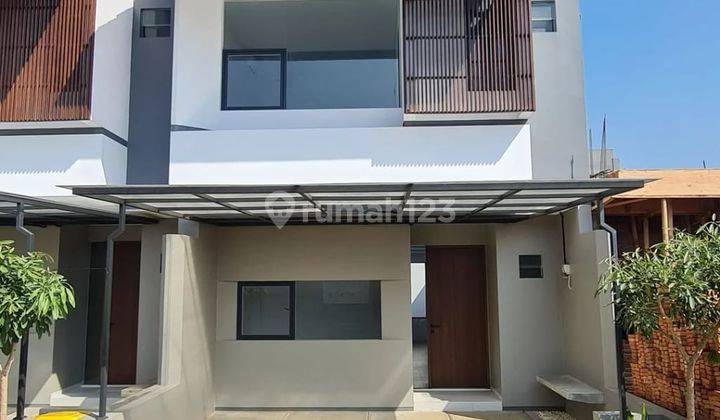 Rumah Minimalis Kontemporer Di Cinere Jalan Kaki Ke Superindo 1