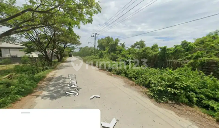 Tanah Kawasan Industri Kima Luas 2 Ha. Lebar Jalan 185 Meter