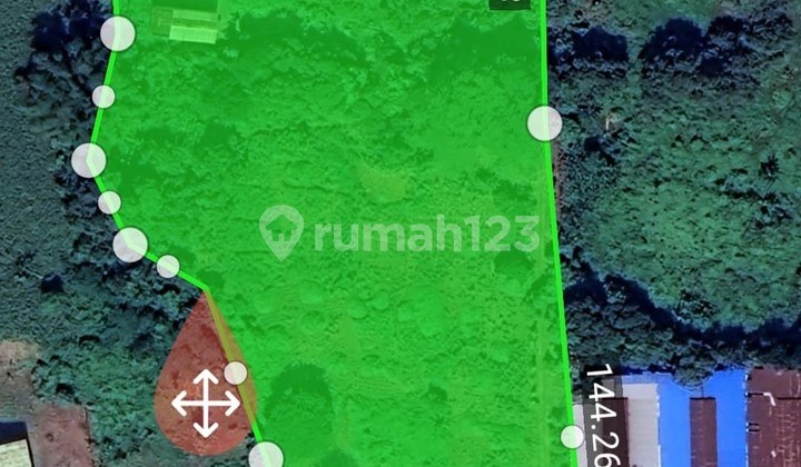 TANAH POROS PERINTIS DAYA DEKAT POLDA SULSEL. LUAS 1,9 HA. SIAP BANGUN. TEMBOK KELILING 1