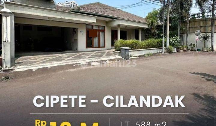 Rumah Mewah Dalam Cluster Di Cipete Selangkah Ke Mrt  1