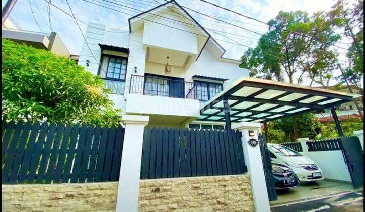 RUMAH MEWAH DIJUAL DI LEBAK BULUS FULLY FURNISHED DEKAT BANGET MRT 2