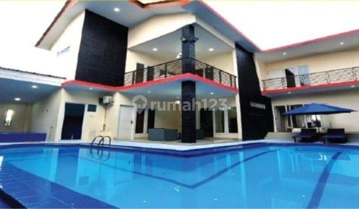 RUMAH MEWAH FURNISHED PRIVATE POOL LOKASI STRATEGIS DI KEBAGUSAN  1