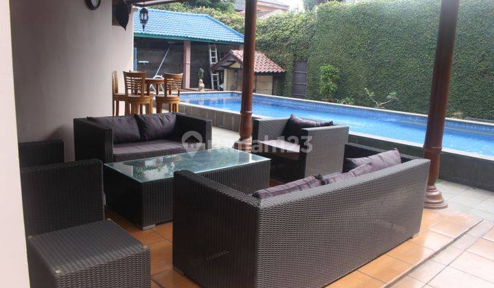 Rumah Murah Semi Furnish Di Cipete Fasilitas Private Pool 2