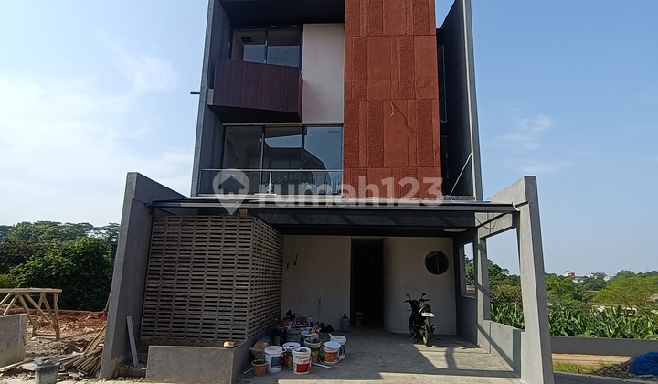 Rumah Mewah Baru Di Lebak Bulus Dalam Cluster Dekat Mrt 