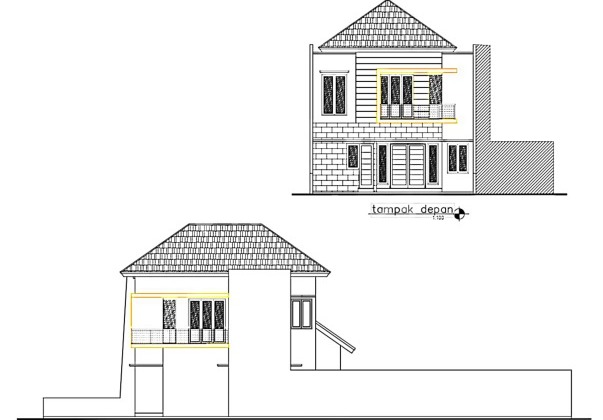 LUXURY HOUSE WITH PRIVATE POOL IN A CLUSTER IN PONDOK LABU 2