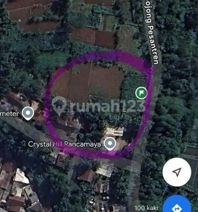 Tanah Dijual Murah di Bawah NJOP di Rancamaya Ciawi Bogor