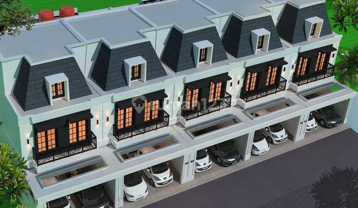 Rumah Baru Mewah American Classic Dalam Cluster Di Pancoran  2