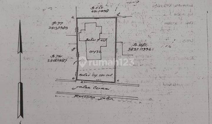 Dijual Cepat Murah Tanah Bonus Rumah Di Cipete Zona Komersial  2