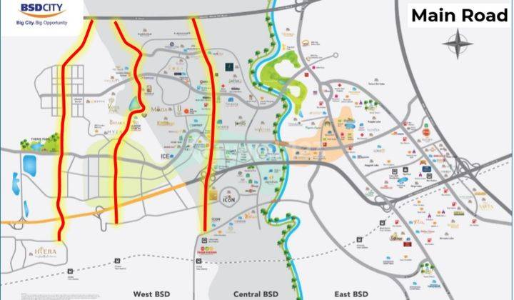 Tanah Kavling Komersial Murah West Village Di Bsd City  2