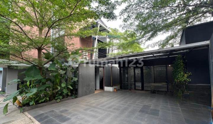 Rumah Mewah Plus Kantor Murah Dalam Town House di Lebak Bulus